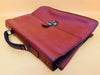 Arthur Aston Vintage Leather Briefcase – Brown Satchel Portfolio Messenger Bag