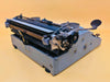 Working 1920s Oliver Typewriter - Gray Retro Metal Machine - QZERTY Modernist Decor