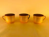 Arcopal Volcano coffee mug set in use table setting vintage glassware