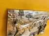 Bronze Equestrian Wall Plaque | 3D Horse Relief Art | Rustic Entryway Decoration
