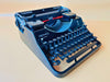 Hermes 2000 Typewriter – Vintage Black Portable Manual Metal Typewriter